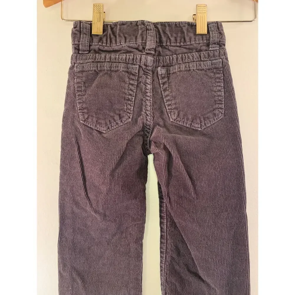 GAP Boy’s Charcoal Adjustable Waist Corduroy Pants / Size: 18-24 Months